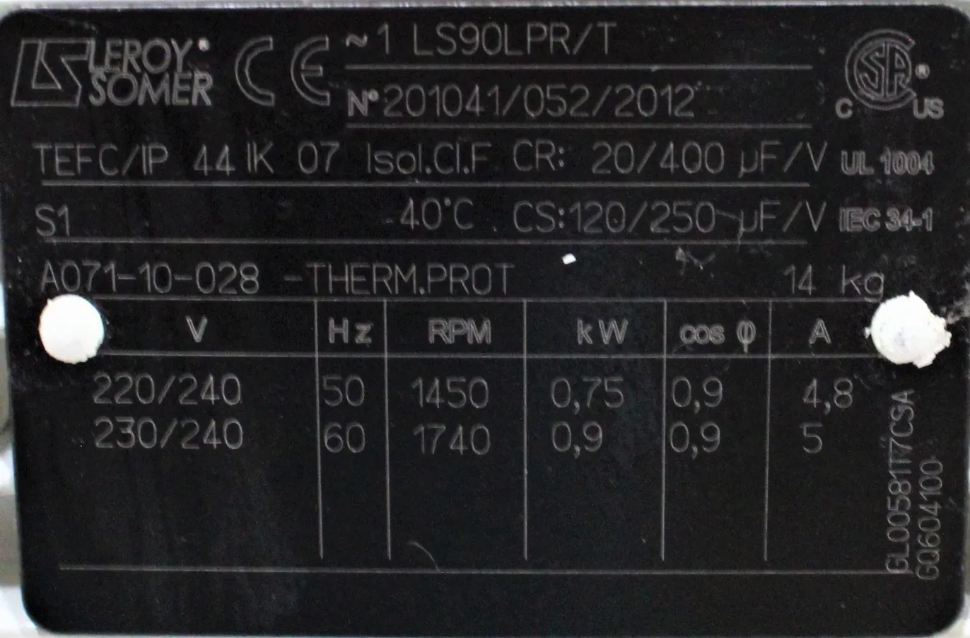 Edwards E2M30 Vacuum Pump