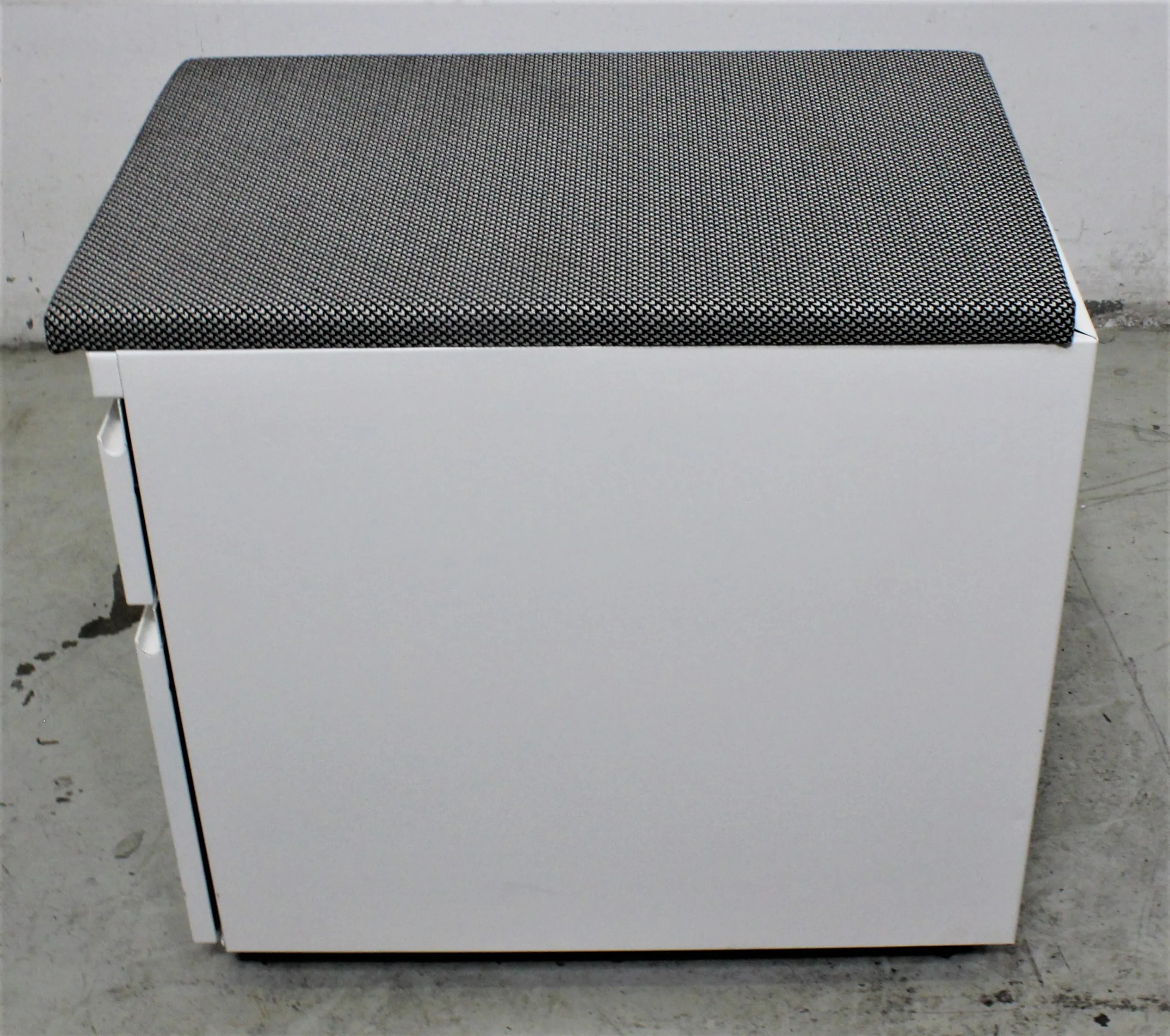 Durable Powder-Coated Steel Storage Cabinet with Utility and Hanging-File Drawers