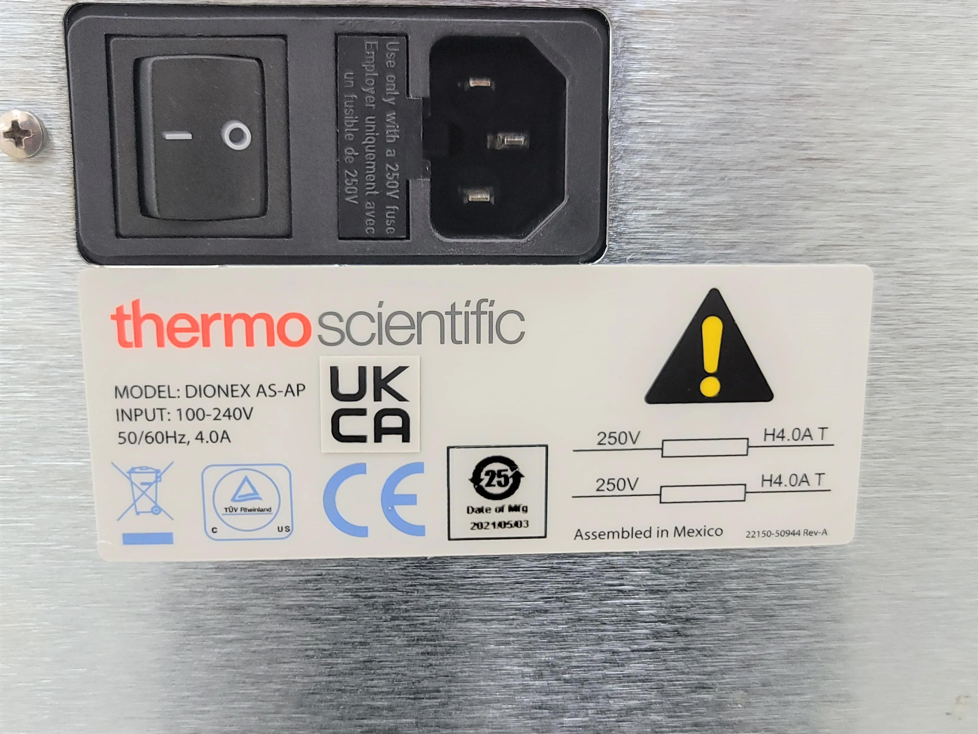 Thermo Scientific Dionex AS-AP Auto Sampler for Ion Chromatography