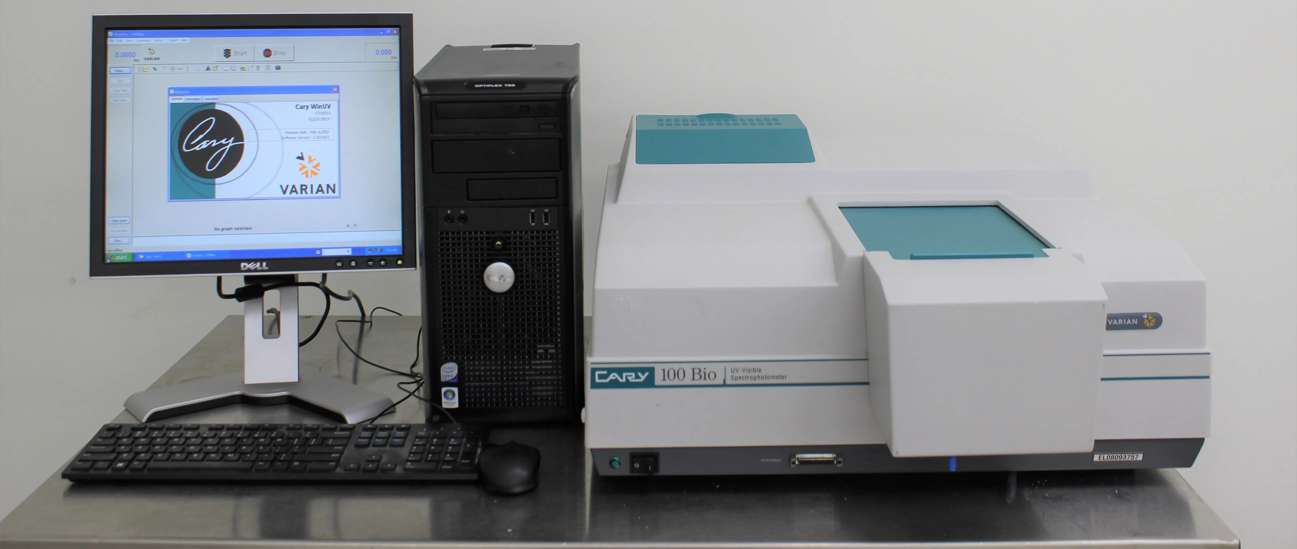 Varian Cary 100 Bio UV Visible Spectrophotometer