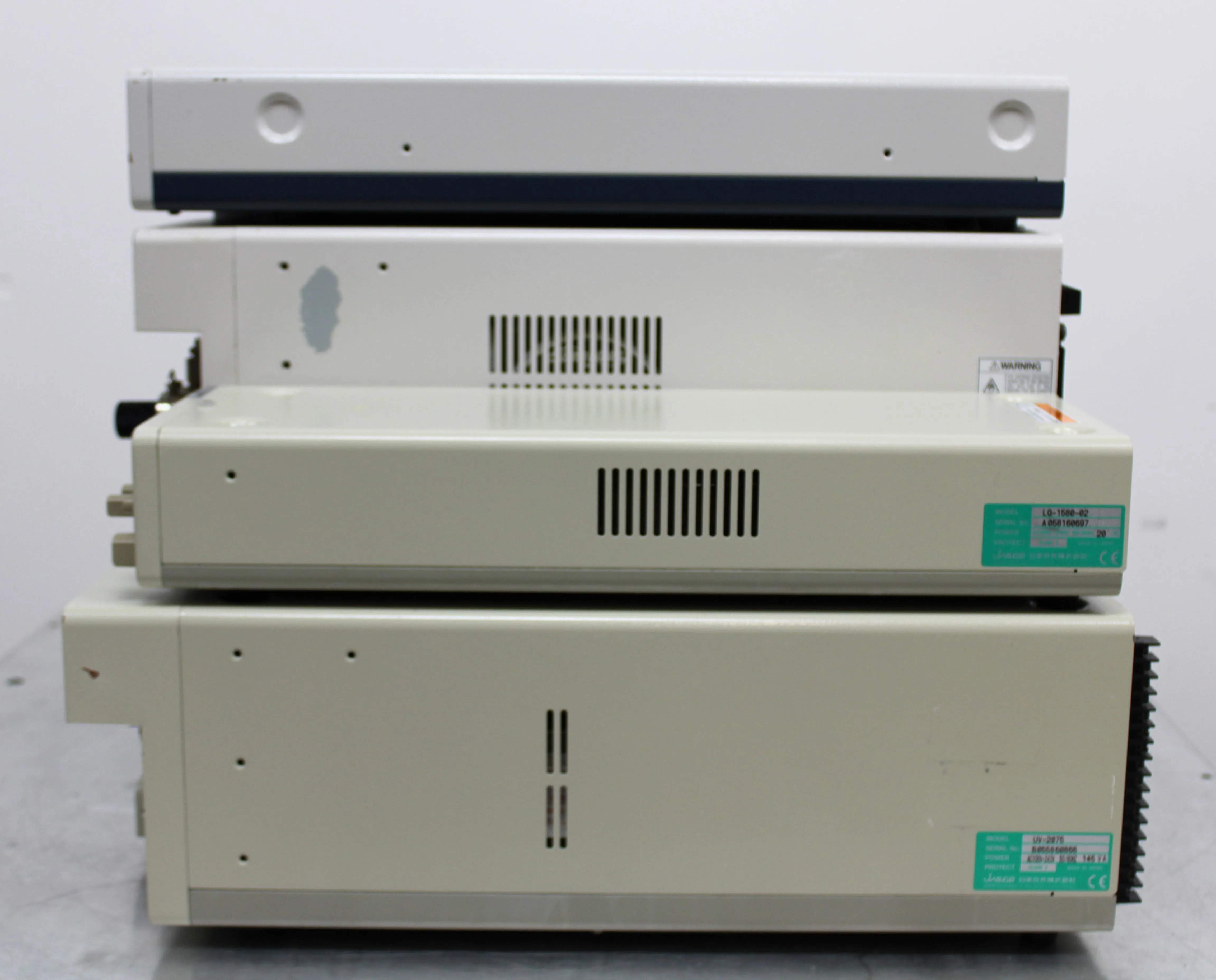 JASCO HPLC SYSTEM - AS-2057, LG-1580-02, UV-2075, LC-NET II/ADC, PU-2080, PU-2080