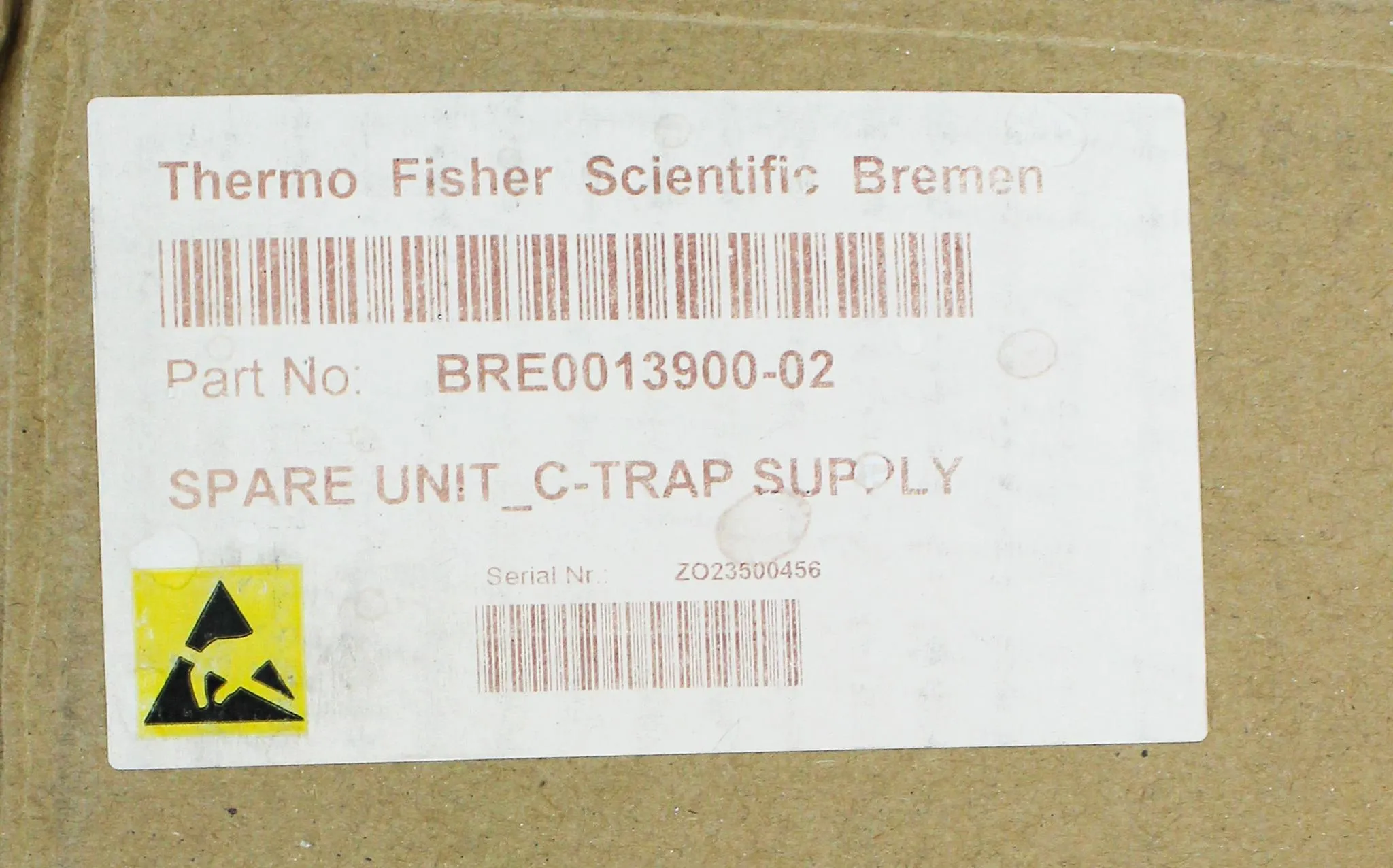 Thermo Fisher Scientific Bremen BRE0013900-02 Spare Unit_C-trap Supply