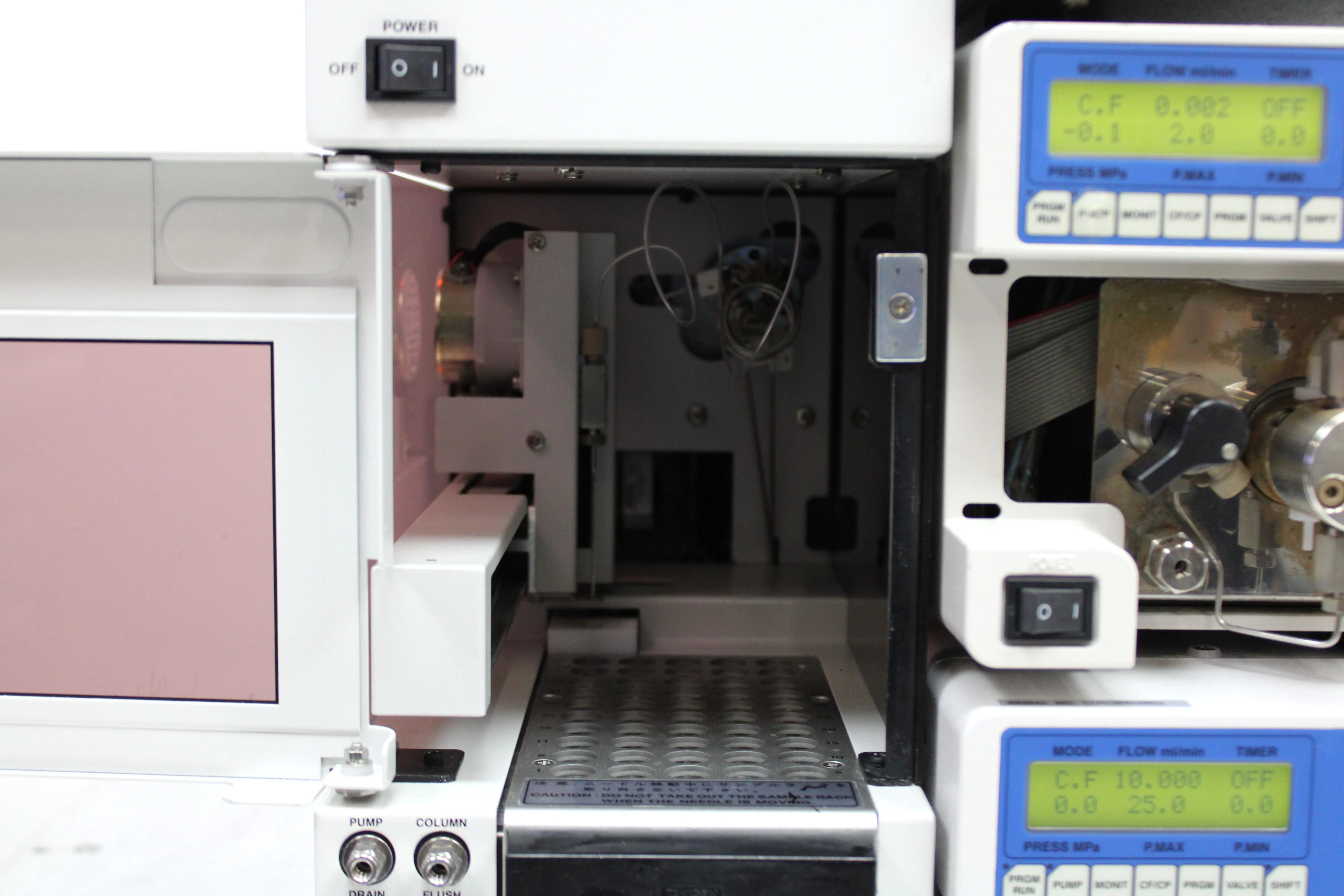 JASCO HPLC SYSTEM - AS-2057, LG-1580-02, UV-2075, LC-NET II/ADC, PU-2080, PU-2080