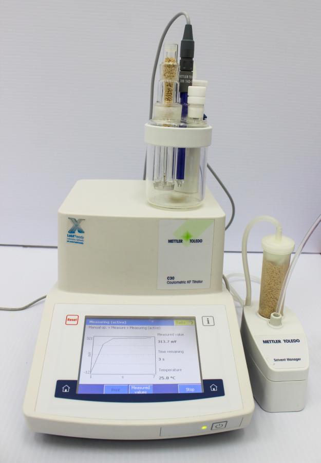 Mettler Toledo Compact Titrator Coulometer KF C30